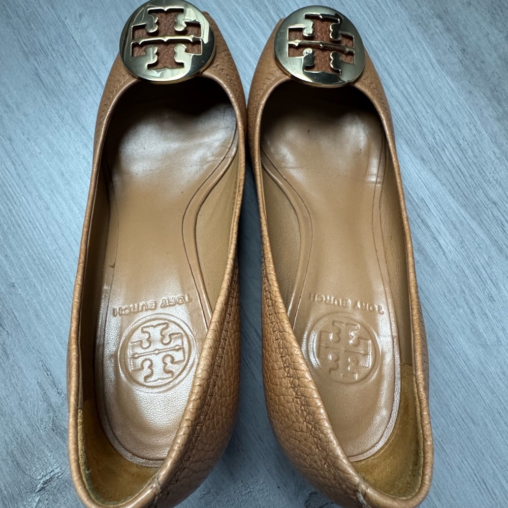 Tory Burch Sally peep toe heels